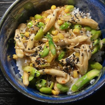 Ryoshi - Veggie and rice side. So delicious - Japanese Near Me Ryoshi - Veggie and rice side. So delicious - Japanese Near Me