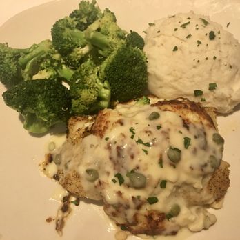 Bonefish Grill - Cod Imperial with mashed potatoes and broccoli (seasonal vegetable) - Seafood Near Me - North Canton, Ohio