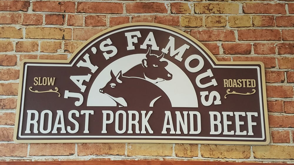 Food from Jay' Famous  Roast Pork & Beef