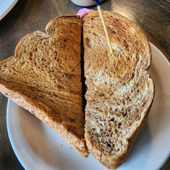 The Diner - dry rye toast, thick cut. - Diners Near Me - Boynton Beach, Florida