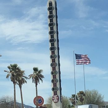 World's Tallest Thermometer - Landmarks & Historical Buildings Near Me - Baker, California