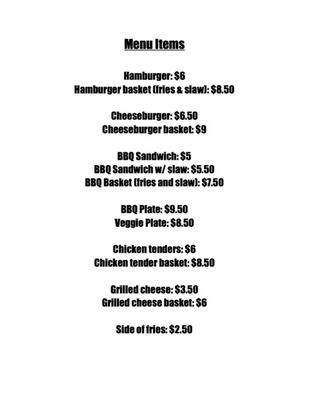 Prosser's Barbecue by null