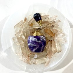 Kailua Crystals - Amethyst potion bottles