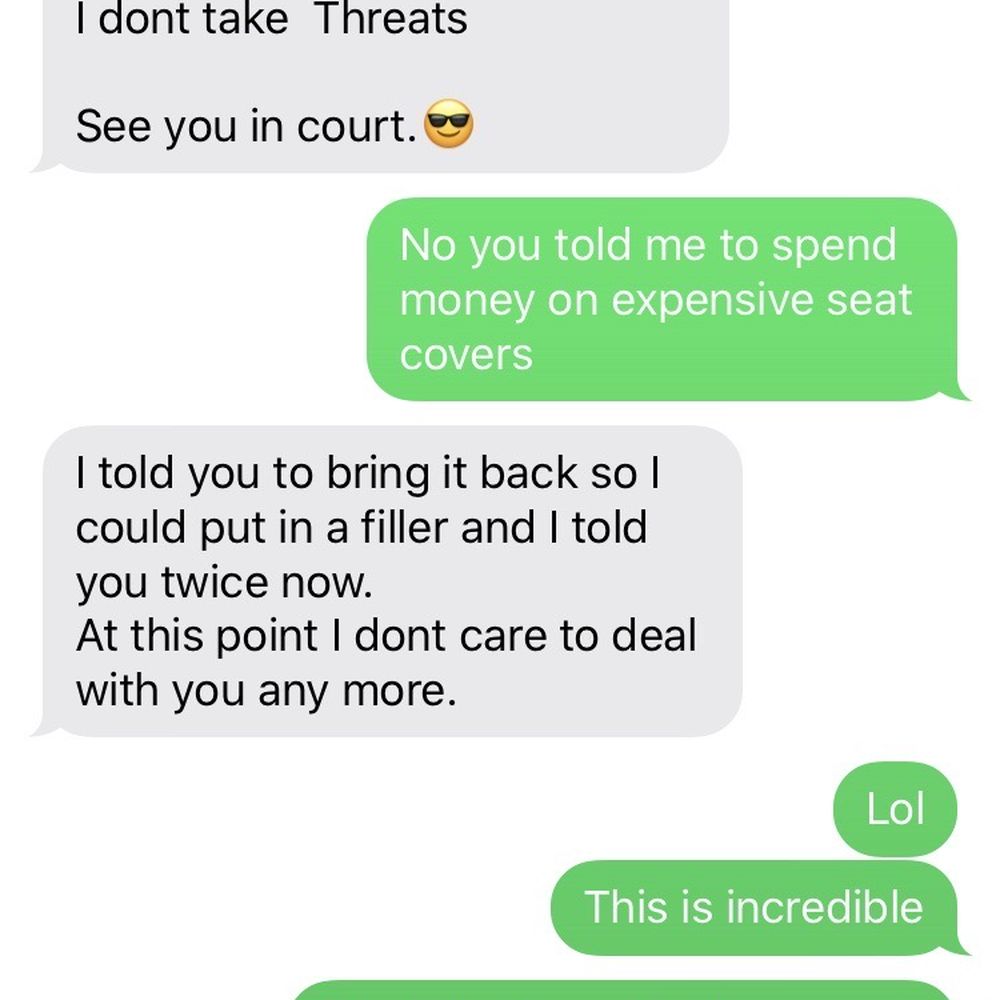 Green Mountain Upholstery - Txt messages - classy guy... - Furniture Reupholstery Near Me