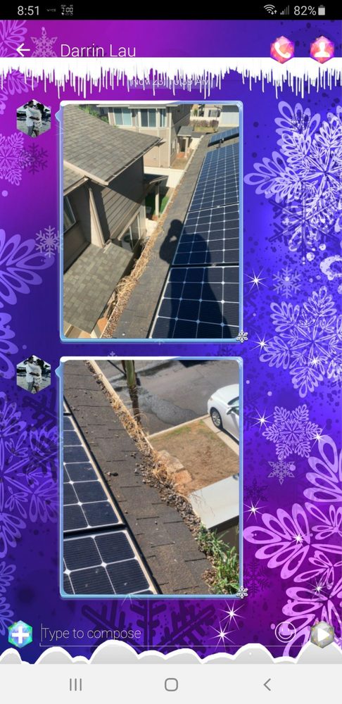 Slide of Action Roofing Hawaii