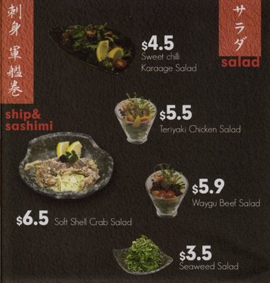 Menu photo 6 Sushi Metro Everton Park, QLD