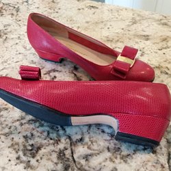 Sugar Creek Shoe Repair - Beautiful job of new soles and heels on these $400 designer shoes!