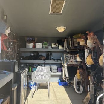Reign Equine Riding - A nice, neat organized tack room. - Horseback Riding Near Me - Chino Hills, California
