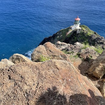 Makapu'u Point Lighthouse Trail - View from top of The Lighthouse - Hiking Near Me - Honolulu, Hawaii