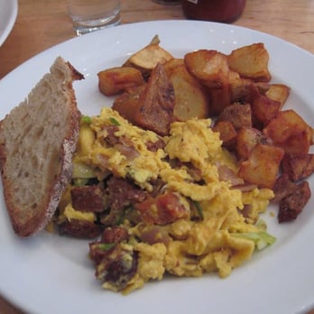 Duo Restaurant - chorizo scramble - New American Near Me - Denver, Colorado Duo Restaurant - chorizo scramble - New American Near Me - Denver, Colorado