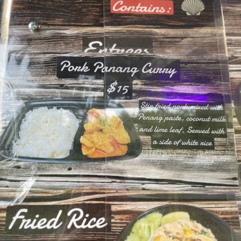 Thai It Up - New menu item! Pork Panang! - Food Trucks Near Me