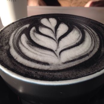 Werewolf Coffee Bar - Charcoal latte - Coffee & Tea Near Me - Chicago, Illinois
