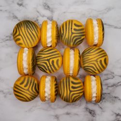 Tout Sweet Macarons - Tiger King Creamsicle