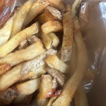 Flavor 91 Bistro - Fresh cut fries with my ONE SAUCE although they finessed me and charged for two - Burgers Near Me - Whitehall, Ohio Flavor 91 Bistro - Fresh cut fries with my ONE SAUCE although they finessed me and charged for two - Burgers Near Me - Whitehall, Ohio