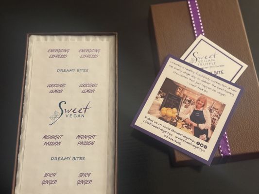 Sweet Vegan Chocolates by null