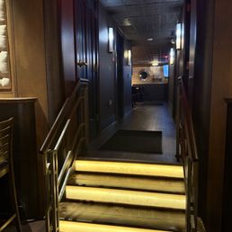 Entrance to private dining area in the back of the restaurant Entrance to private dining area in the back of the restaurant