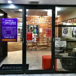 Anytime Fitness Parramatta South - Right door takes you to cardio, free weights, racks and plate loaded machines