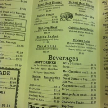 Wall Drug Store - Menu - Drugstores Near Me - Wall, South Dakota