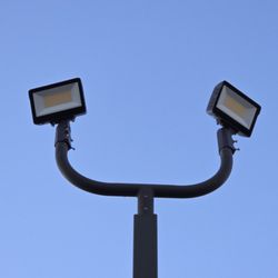 Mr. Wonderful's Electric - Parking lot lighting