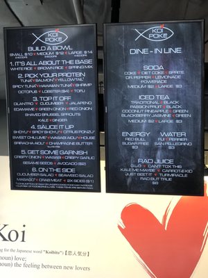 Menu photo 5 Koibito Poke - Arcadia Phoenix, AZ