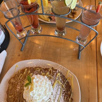 Sunshine Breakfast Bar - Lemon ricotta pancakes and mimosas flight - Breakfast & Brunch Near Me - Phoenix, Arizona Sunshine Breakfast Bar - Lemon ricotta pancakes and mimosas flight - Breakfast & Brunch Near Me - Phoenix, Arizona