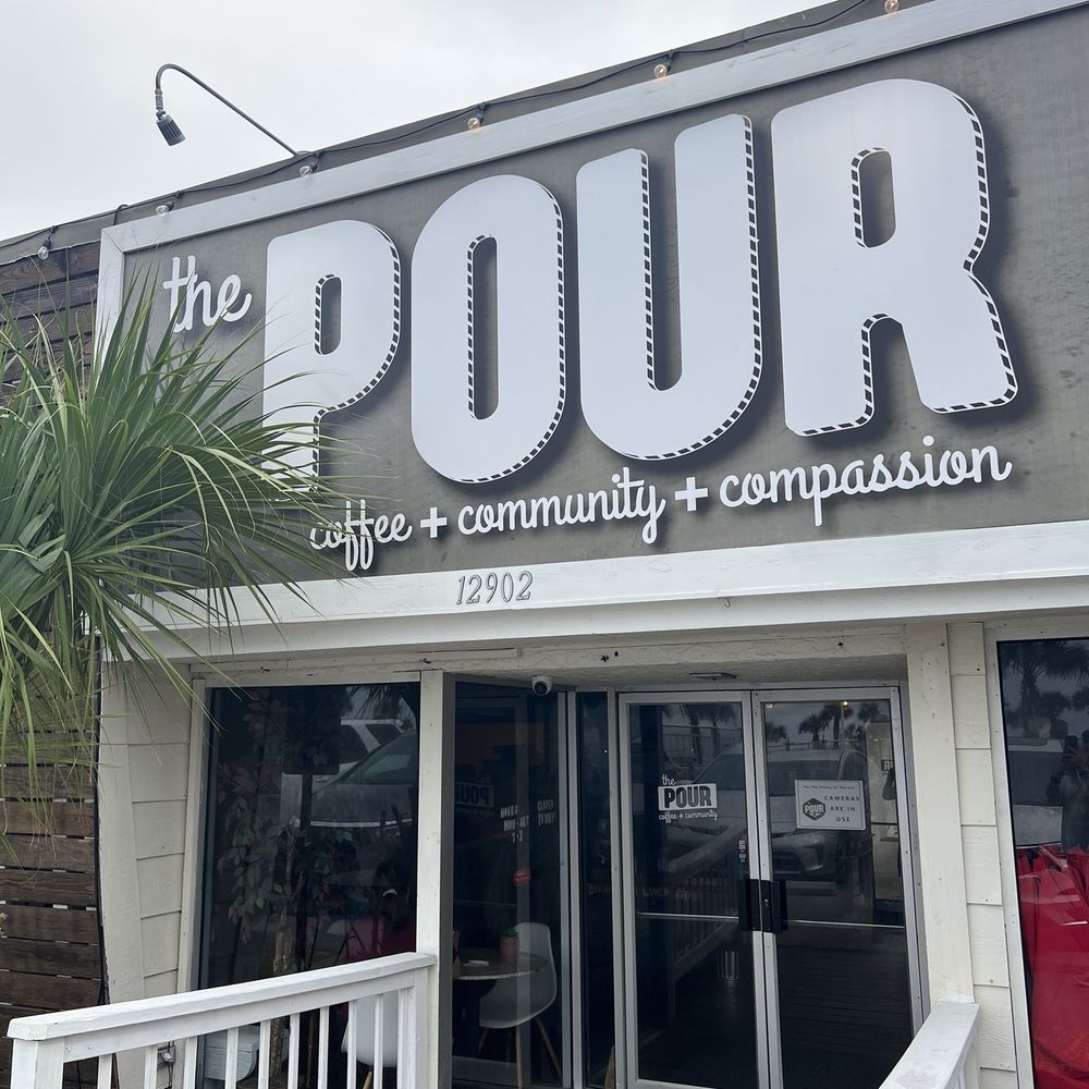 The Pour - Front - Cafes Near Me - Panama City Beach, Florida The Pour - Front - Cafes Near Me - Panama City Beach, Florida