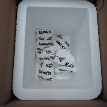 The Cheese Store - mail order packaging in the box; insulated cooler and ice packs that arrived still frozen - Grocery Near Me - Watertown, New York