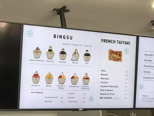 Snowy Dessert Bar by null