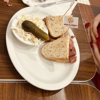 Max & Louies - Pastrami Sandwich with coleslaw - Diners Near Me - Cibolo, Texas Max & Louies - Pastrami Sandwich with coleslaw - Diners Near Me - Cibolo, Texas