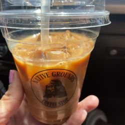 Mad Mule Coffee Co - 2 Shots over ice with oat milk