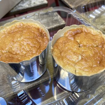 Kuih Cafe - Earl grey mini burnt cheesecakes. - Desserts Near Me - New York, New York