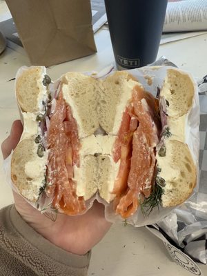 Briny Bagels by null