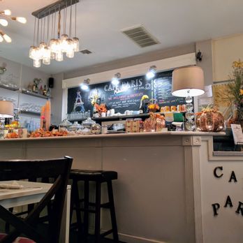 Cafe Paris - The counter looking like a cluttered mess - Creperies Near Me - Metuchen, New Jersey Cafe Paris - The counter looking like a cluttered mess - Creperies Near Me - Metuchen, New Jersey