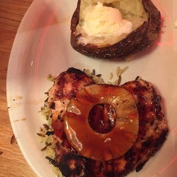 Logan's Roadhouse - Teriyaki Chicken with Baked potato and house salad - Steakhouses Near Me - Gastonia, North Carolina Logan's Roadhouse - Teriyaki Chicken with Baked potato and house salad - Steakhouses Near Me - Gastonia, North Carolina