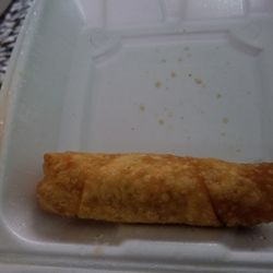 Wok Wok Kitchen - A single egg roll, no real good way to capture it.