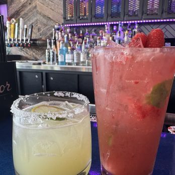 Doña Mesa - Non-Alcoholic Refreshers:  Virgin Margarita & Sparkling Hibiscus - Tex-Mex Near Me - Fairfax, Virginia