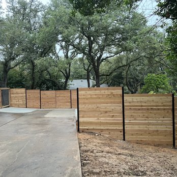B.C.  Fence - Front side of fence - Fences & Gates Near Me - Cedar Park, Texas