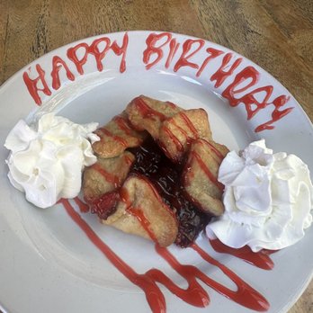 Pottery World Cafe - My complimentary warm fruit tart. Yum - Italian Near Me - Rocklin, California