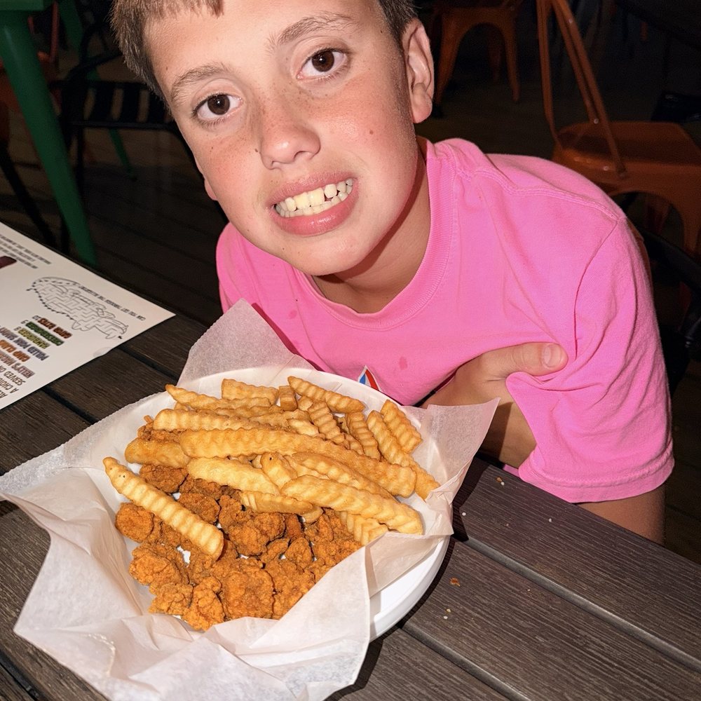 Cocoa Beach Fish Camp Grill - Kids gator - New American Near Me - Cocoa Beach, Florida Cocoa Beach Fish Camp Grill - Kids gator - New American Near Me - Cocoa Beach, Florida