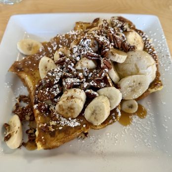Poached - Banana Nut French Toast - Breakfast & Brunch Near Me - Shelby charter Township, Michigan Poached - Banana Nut French Toast - Breakfast & Brunch Near Me - Shelby charter Township, Michigan