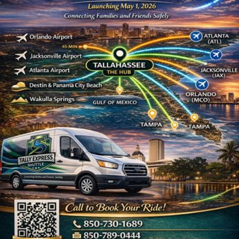 Tally Express Shuttle - Airport Shuttles Near Me Tally Express Shuttle - Airport Shuttles Near Me
