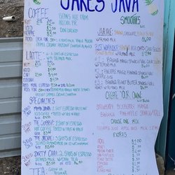 Jakes Java - Menu and front