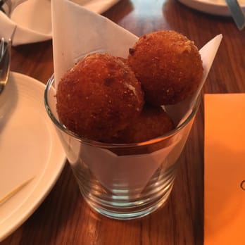 Bravas Bar de Tapas - Chicken, Ham & Gruyere Cheese Croquetas. $8.00 five per order. - Spanish Near Me - Healdsburg, California