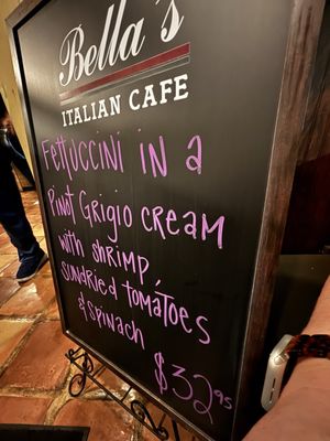 Menu photo 1 Bella's Italian Cafe Savannah, GA