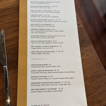 Sergeant Ma - Menu - New American Near Me - San Francisco, California