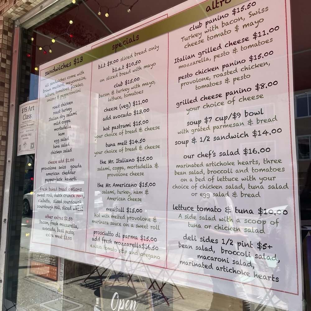 Corsagna Deli - Menu - Delis Near Me - San Francisco, California Corsagna Deli - Menu - Delis Near Me - San Francisco, California