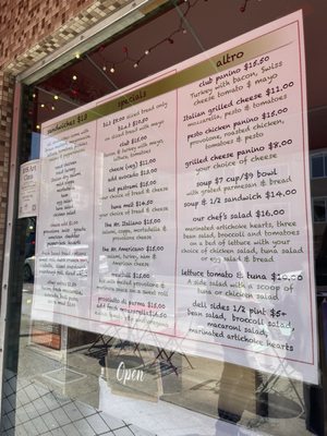 Menu photo 1 Corsagna Deli San Francisco, CA Menu photo 1 Corsagna Deli San Francisco, CA