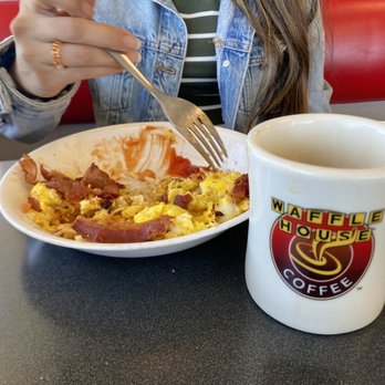 Waffle House - Coffee is always a must! Great food - Breakfast & Brunch Near Me - Mesquite, Texas