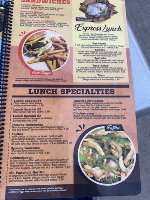 Menu photo 4 Mr. Pancho’s East Alton, IL