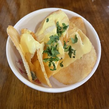 Aji Peruvian Cuisine - House made chips - Peruvian Near Me - Long Beach, California